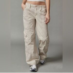 BDG Urban Outfitters Y2K Cargo Pants in Beige/Light Khaki